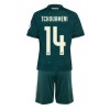 Real Madrid Aurelien Tchouameni #14 Bortedraktsett Barn 2026-27 Kortermet (+ korte bukser)